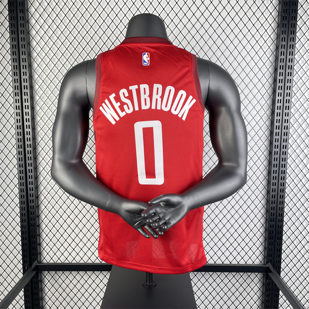 NBA Houston Rockets WESTBROOK#0 2018/19 Earned Edition Swingman Jersey S-XXL