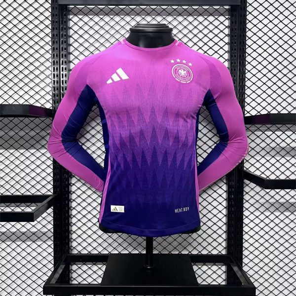 24/25 Germany Euro Away Long Sleeves Jersey Player Version