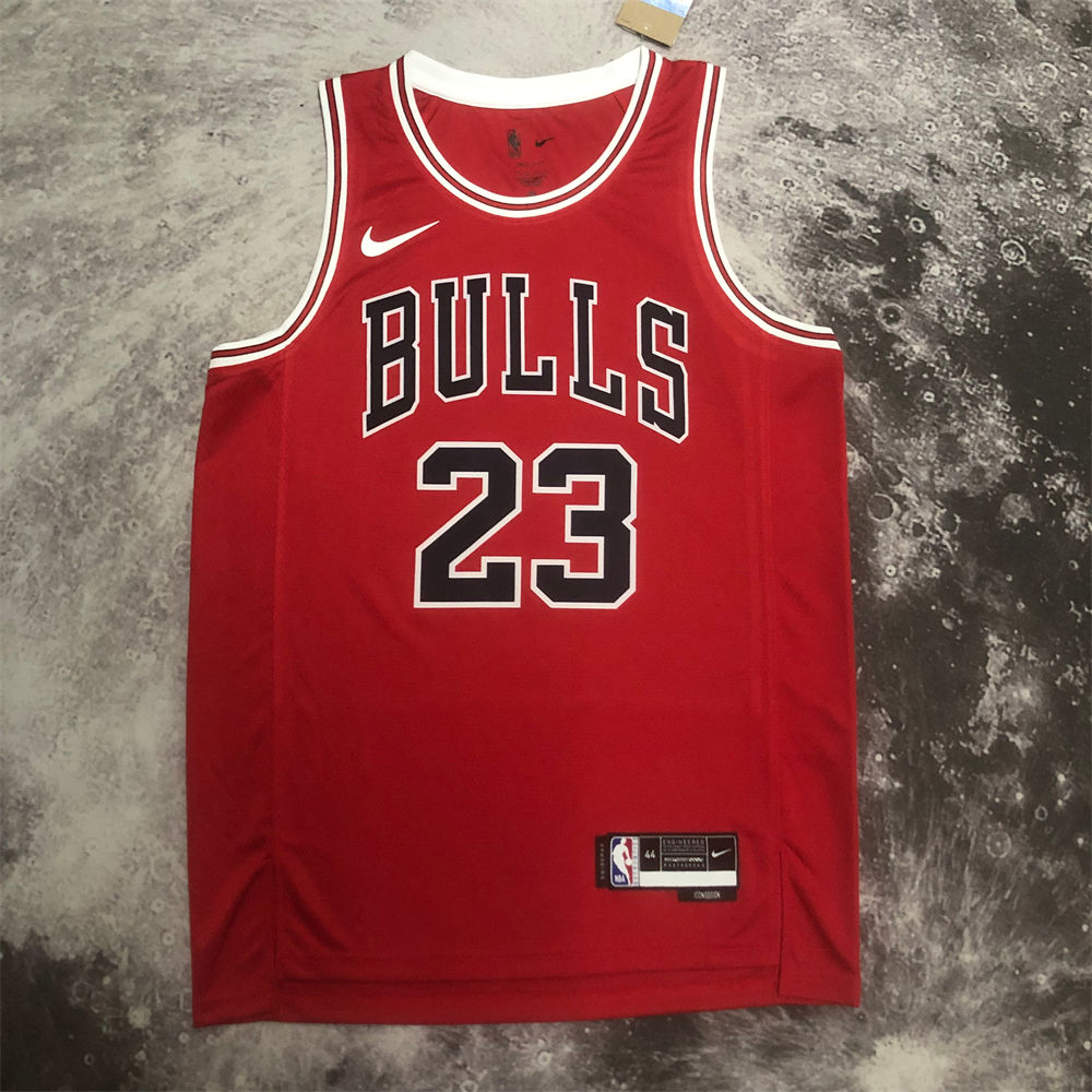 NBA Chicago Bulls JORDAN#23 2022/23 Red Icon Edition Swingman Jersey S-XXL