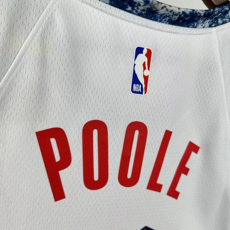 NBA Washington Wizards 2025 City Edition Edition Swingman White Jersey POOLE#13 S-XXL