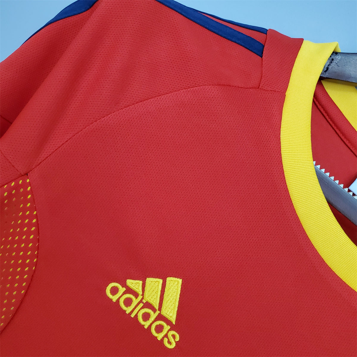 Retro Spain 2002 Home  jersey Fan Version