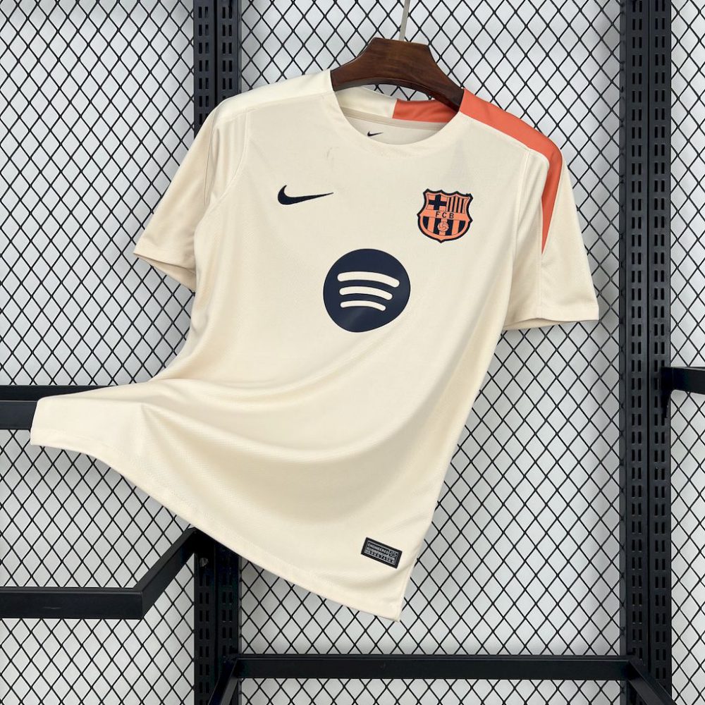 2024/25 Barcelona Pre-match training Jersey Fan Version