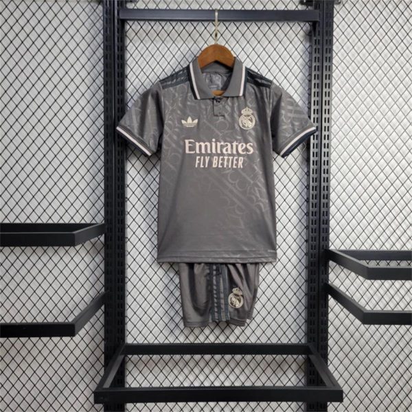 24/25 kids Real Madrid third jersey Kid Kits Size 16-28
