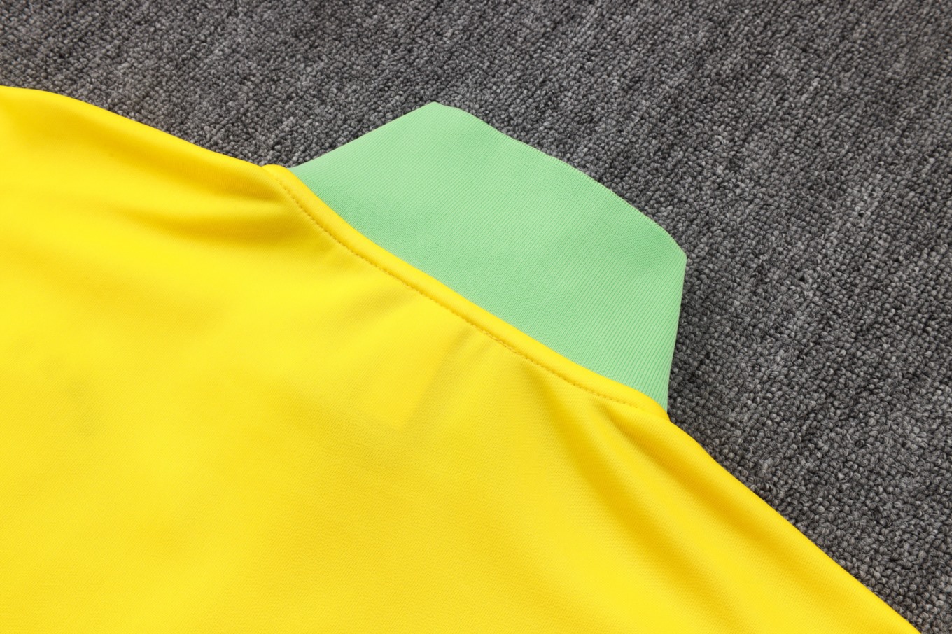 2026 Brazil Yellow Jacket Training Suit Set