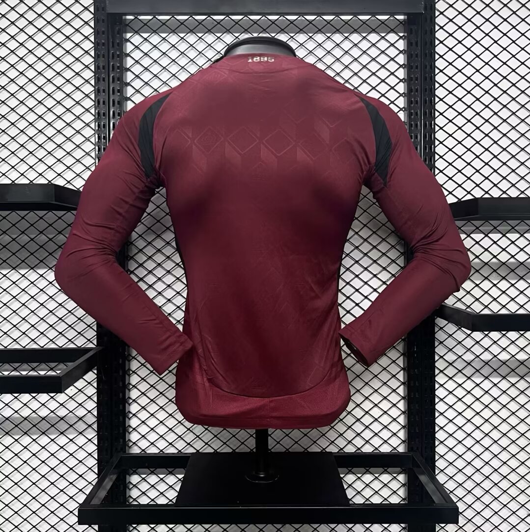 24/25 Belgium Euro Home Long Sleeves Jersey Player Version