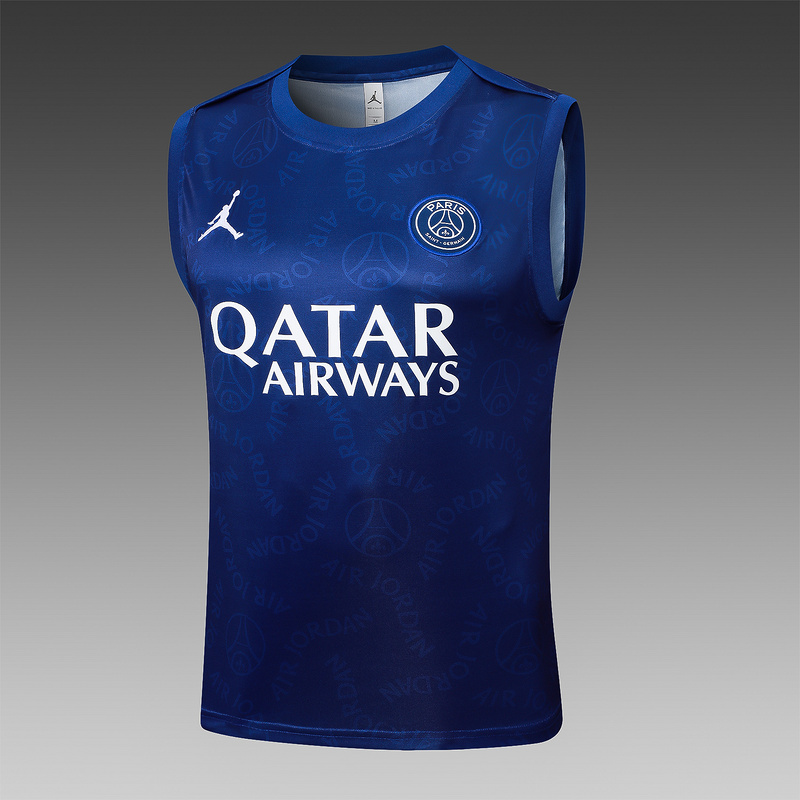 2024/25 Paris White Training Set Shirt and Shorts