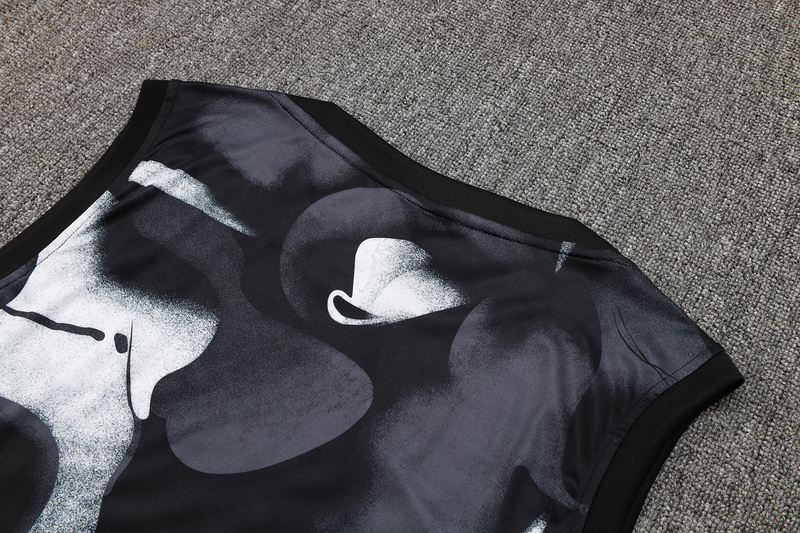 2025/26 Corinthians Black Training Set Shirt and Shorts