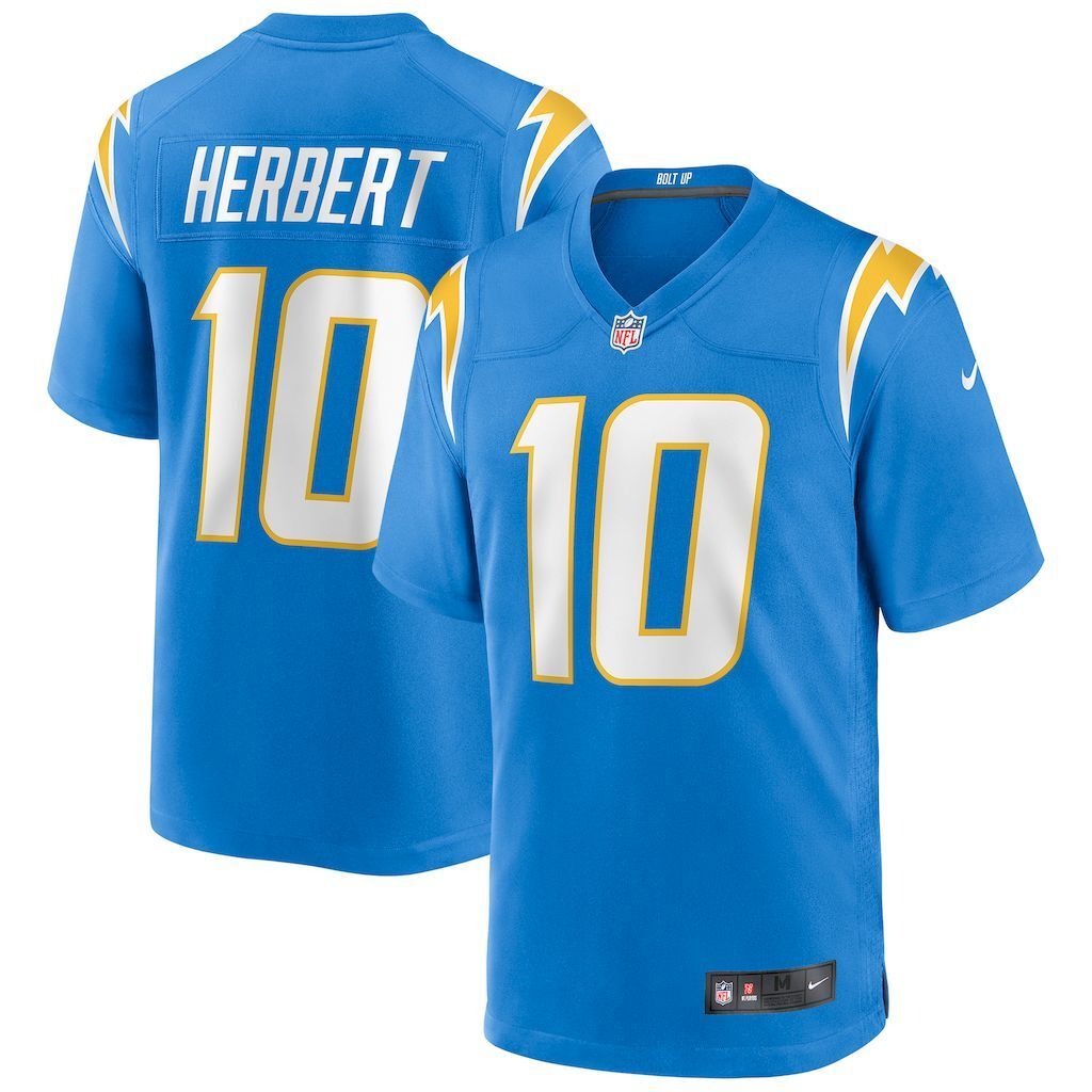 NFL Los Angeles Chargers Jeysey HERBERT # 10