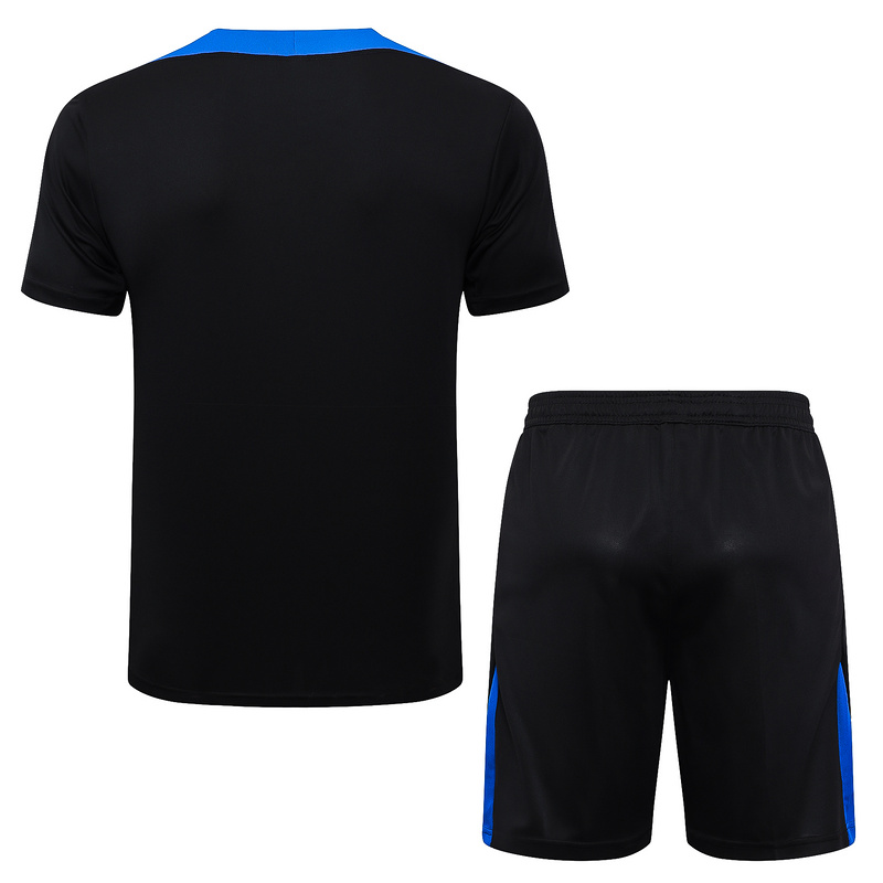 24/25 Inter Milan Black Training Set Shirt and Shorts