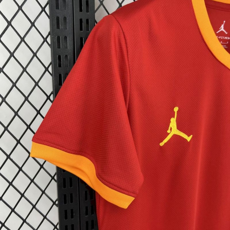 2025/26 Brazil Jordan Special Edition Red jersey Fan Version