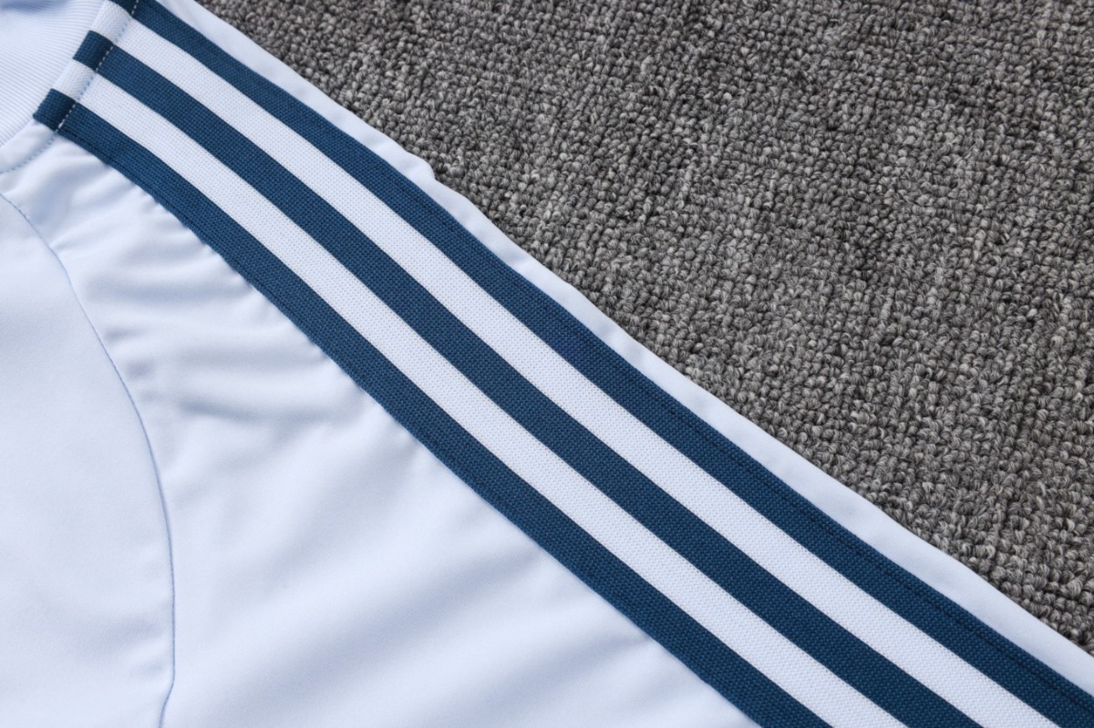 2026 Italy Light blue Long-sleeved half-pull training kit