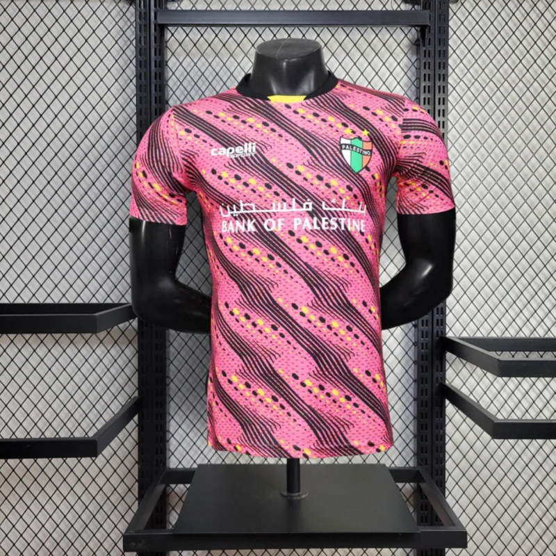 2025/26 Palestino Special Edition Pink jersey Player Version