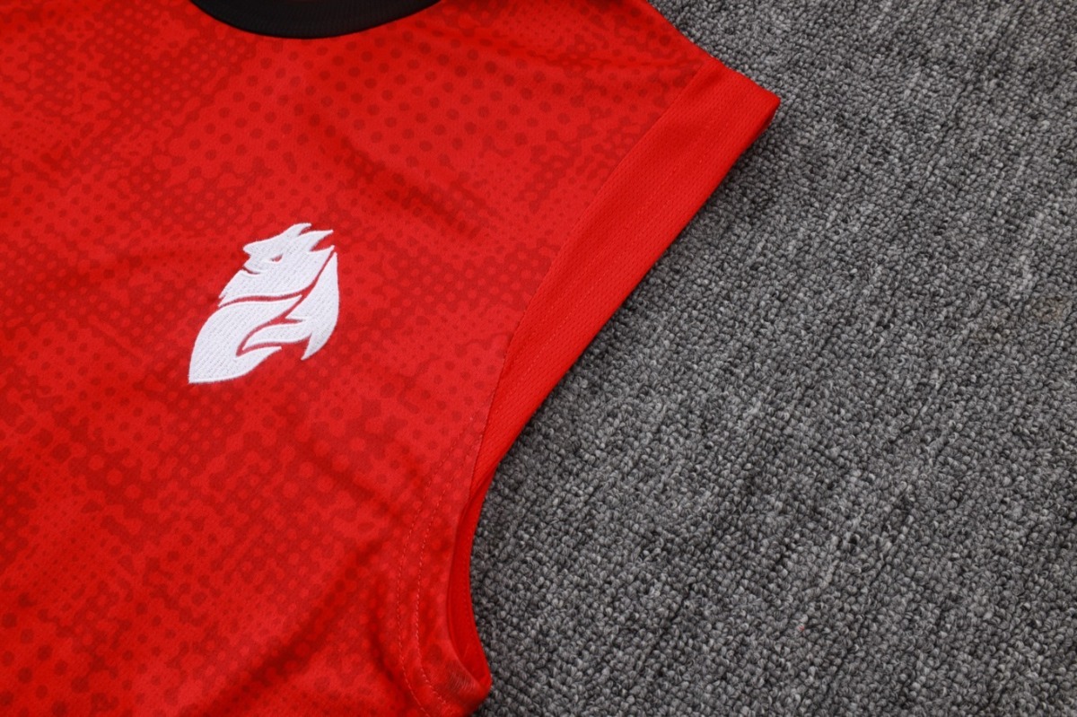 2026 AC Milan Red Training Set Shirt and Shorts