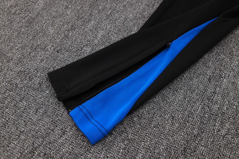 24/25 Barcelona Blue Long-sleeved half-pull training kit Football team kit