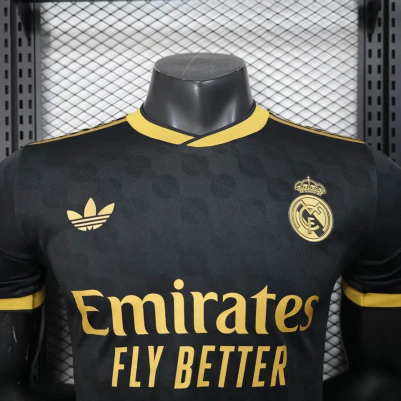 2025/26 Real Madrid Special Edition Black jersey Player Version