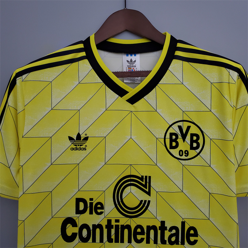 Retro Dortmund 1988 Home jersey Fan Version