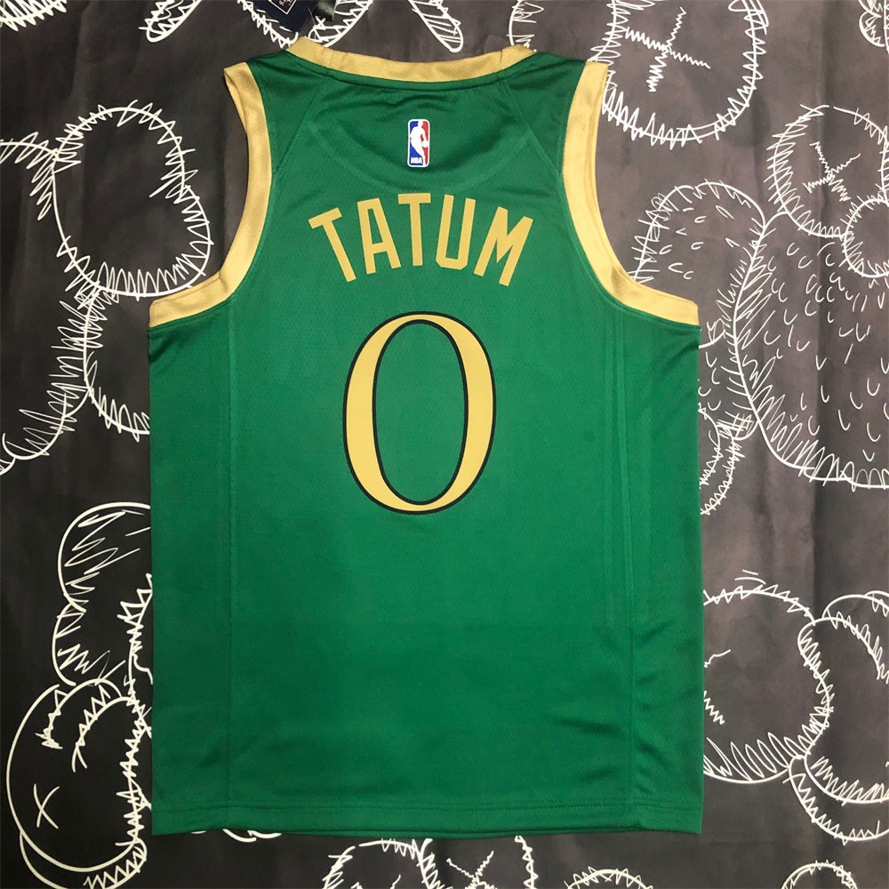 NBA Boston Celtics Round Neck Green Jersey S-XXL