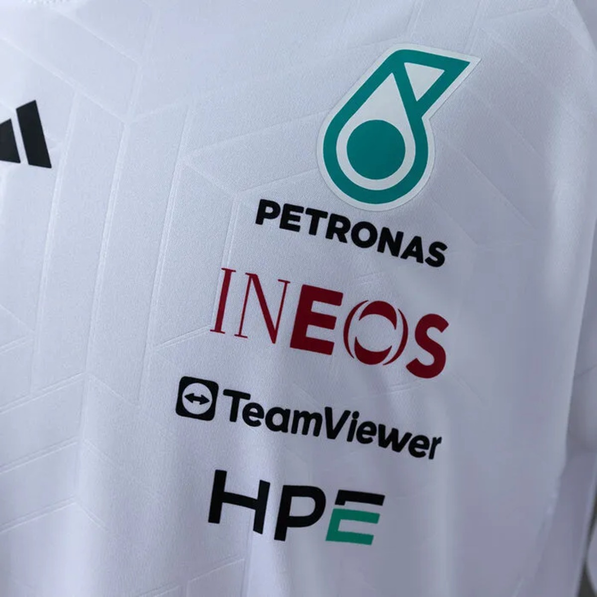 F1 Racing Mercedes-AMG 2026 White Jersey