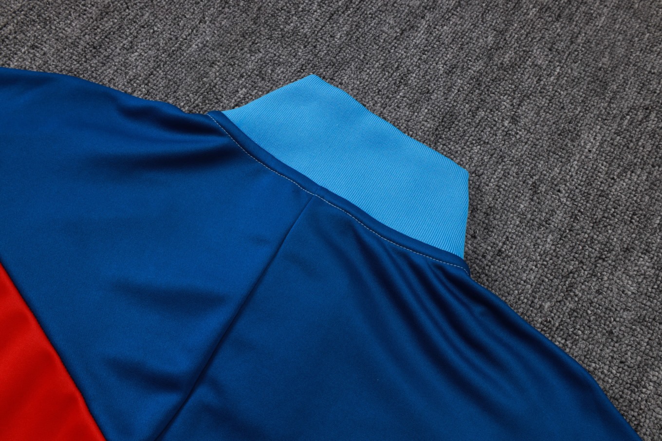 2026 Barcelona Light blue Jacket Training Suit Set