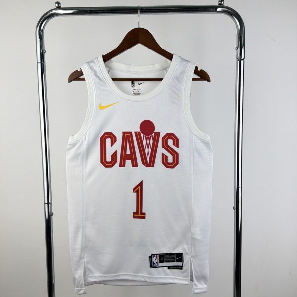 NBA Cleverland Cavaliers Round Neck White Jersey HARDEN#1