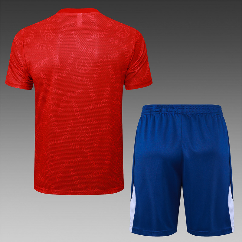 2024/25 Paris Red Training Set Shirt and Shorts