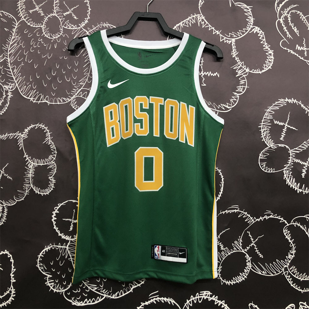 NBA Boston Celtics Round Neck Green Jersey S-XXL