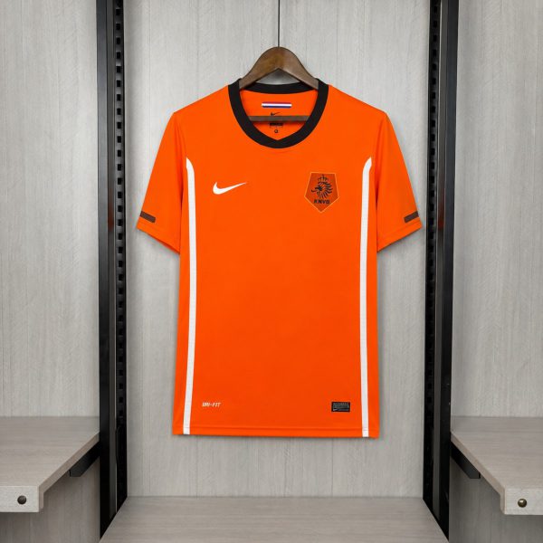 Retro Netherlands 2010 Home Jersey Fan Version
