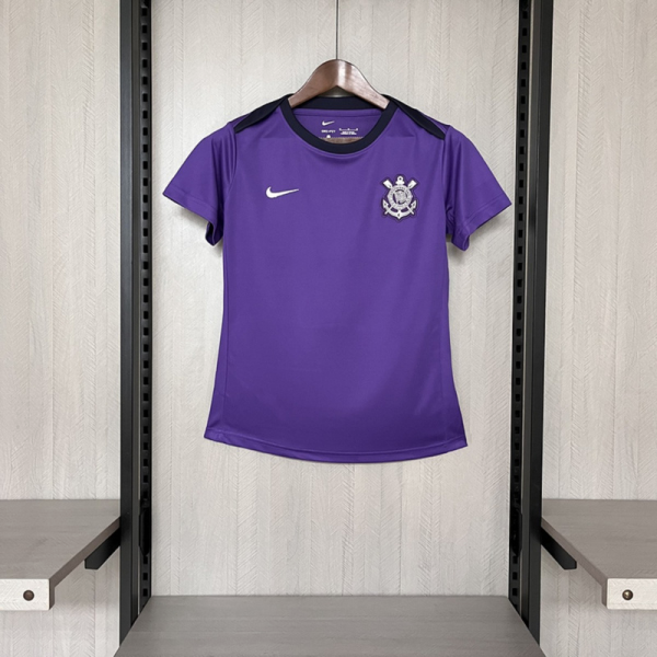 2025/26 Corinthians Training Purple Womens Jersey Fan Version