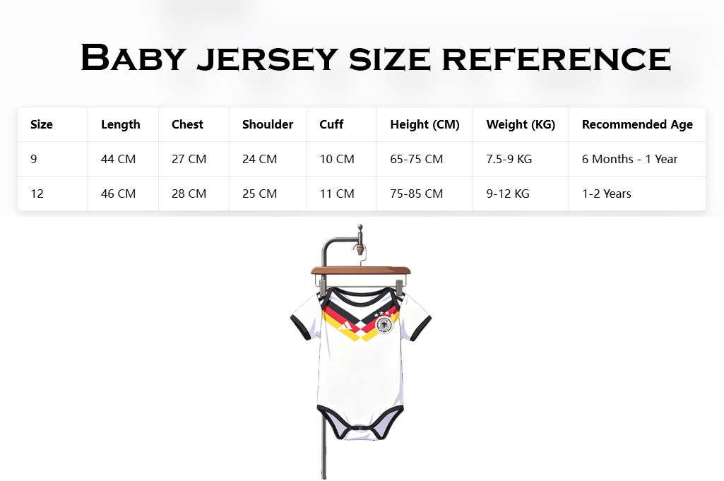 Ivory Coast 2026 World Cup Home Baby Jersey