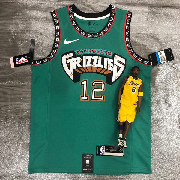 NBA Memphis Grizzies round neck Green Jersey Morant #15 S-XXL