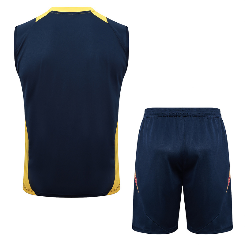 24/25 Real Madrid Royal blue Training Set Shirt and Shorts