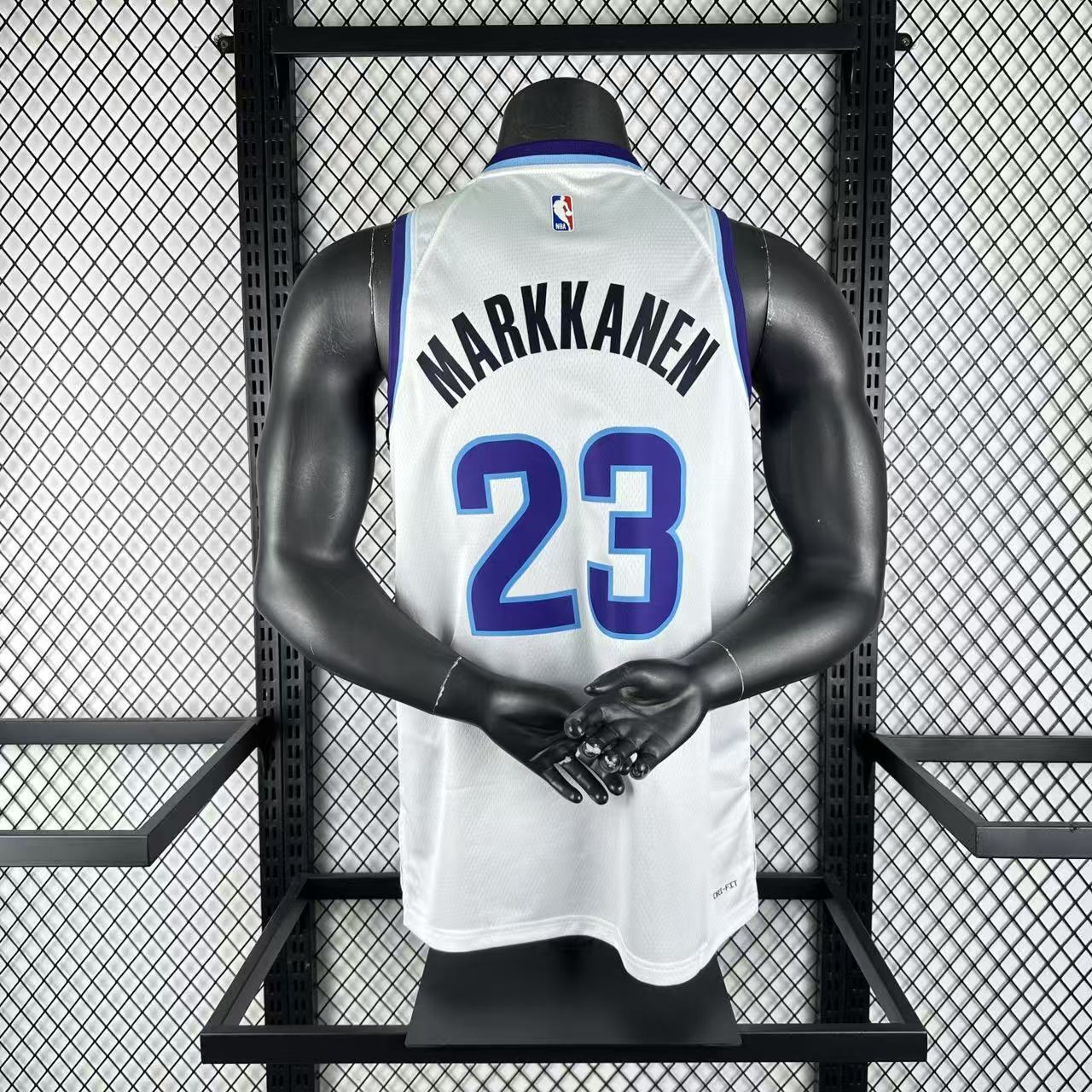 NBA Utah Jazz 2026 White Jersey MARKKANEN#23