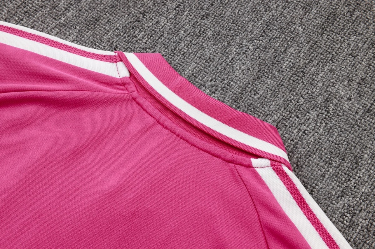2026 Real Madrid Pink Training Set Shirt and Shorts