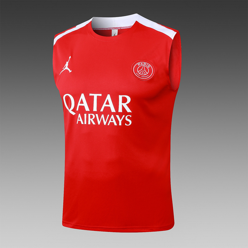 24/25 Paris Red Training Set Shirt and Shorts