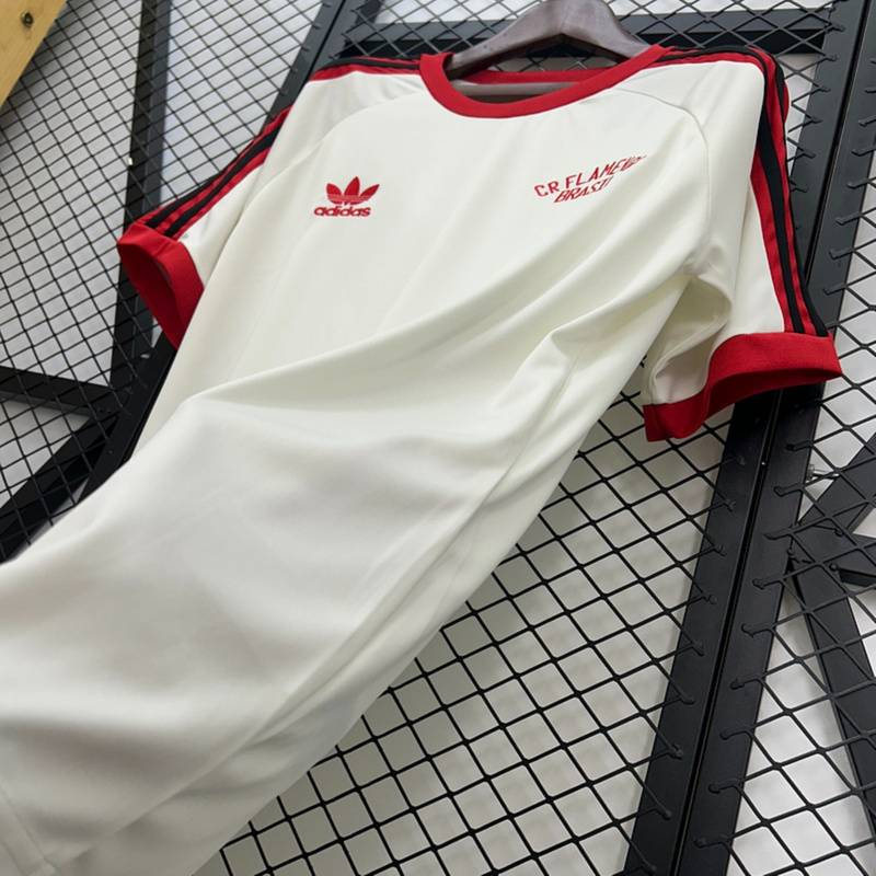 25/26 Flamengo Commemorative Edition Jersey White jersey Fan Version