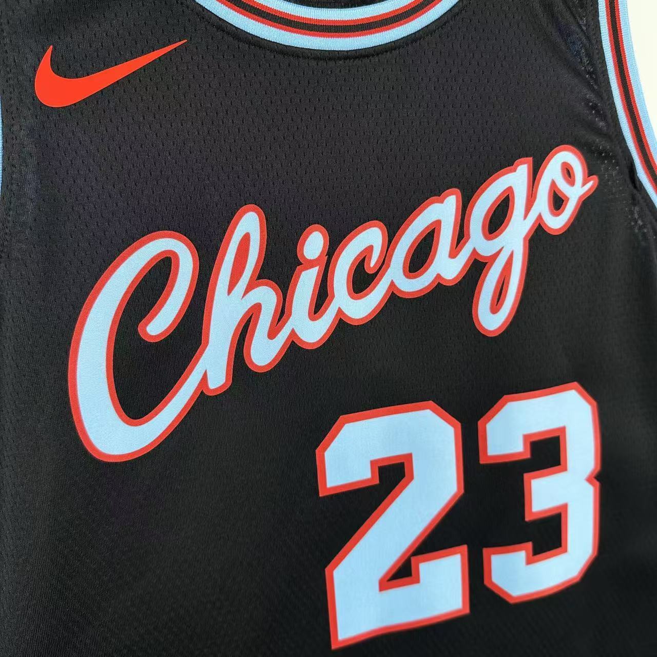 NBA Chicago Bulls 2026 City Edition Black Jersey JORDAN#23