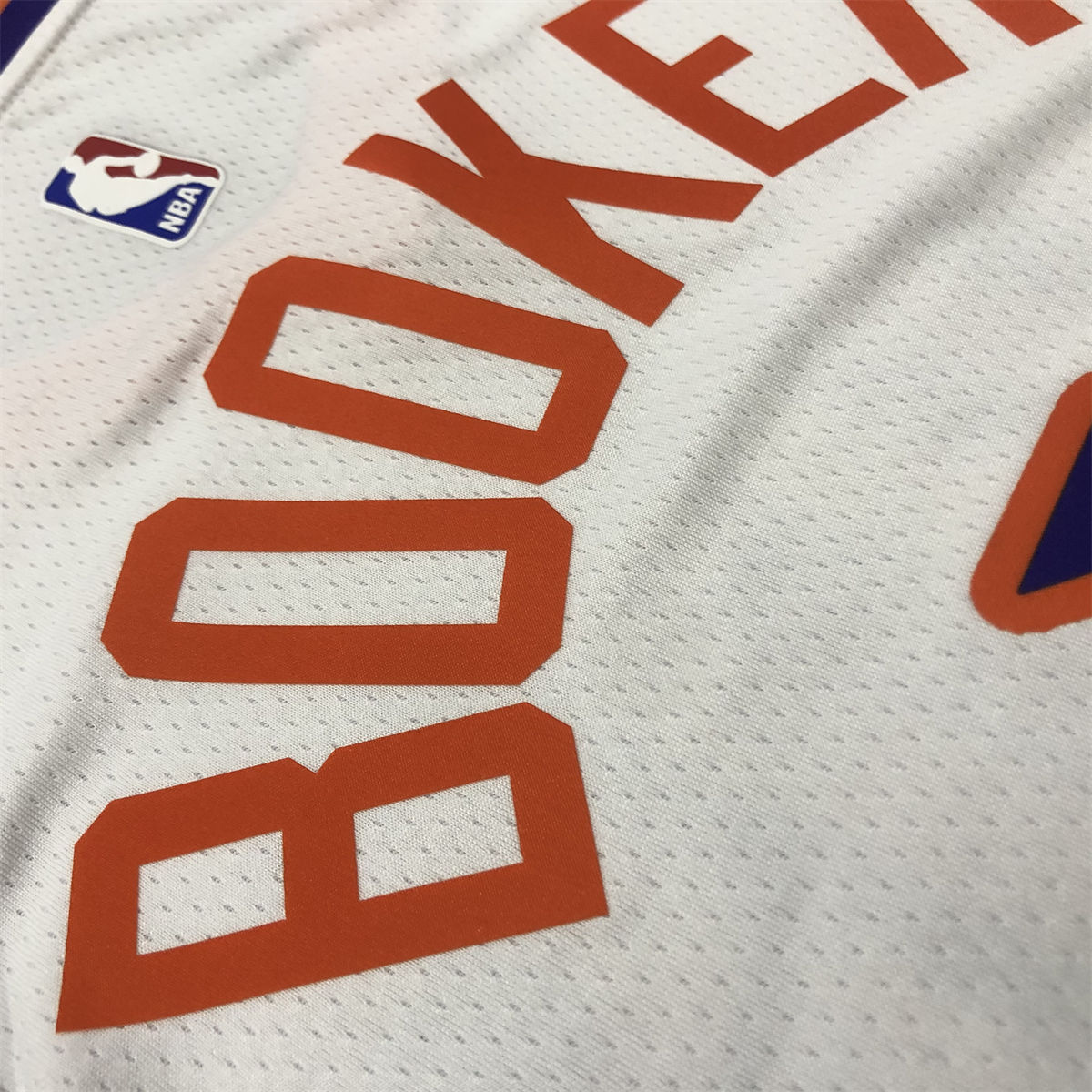 NBA Phoenix Suns V-Neck White jersey BOOKER#1 S-XXL