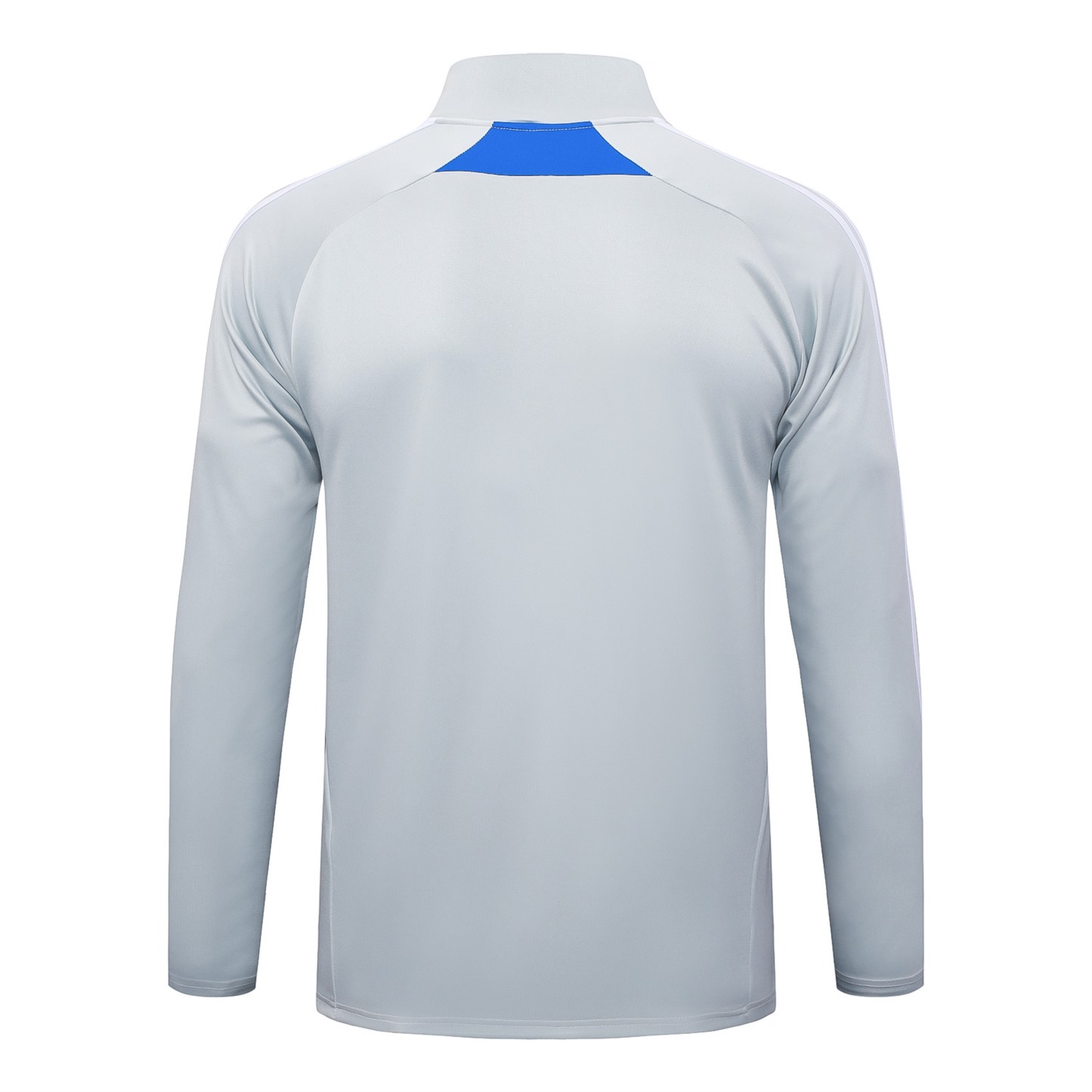202526 Bayern Munich white-blue Long-sleeved half-pull training kit Football team kit