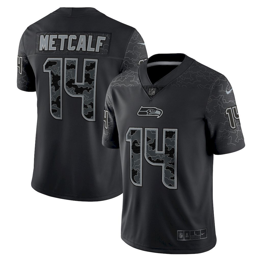 NFL Seattle seahawks Jeysey METCALF #14