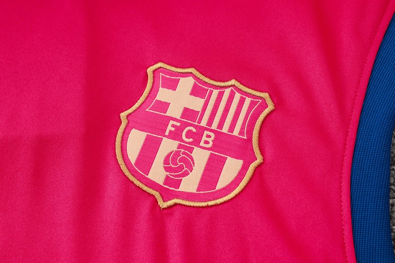 24/25 Barcelona Red Training Set Shirt and Shorts