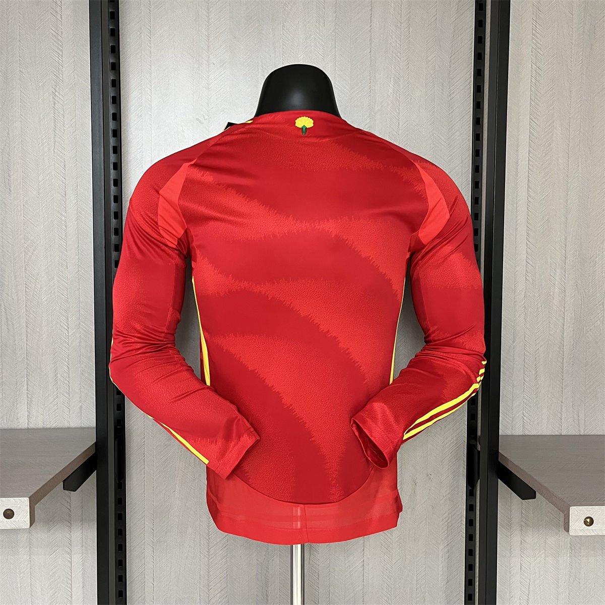 24/25 Spain Euro Home Jersey Long Sleeve Player Version