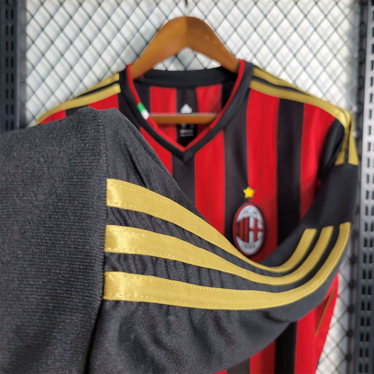 Retro AC Milan 2013/14  Long Sleeve jersey Fan Version