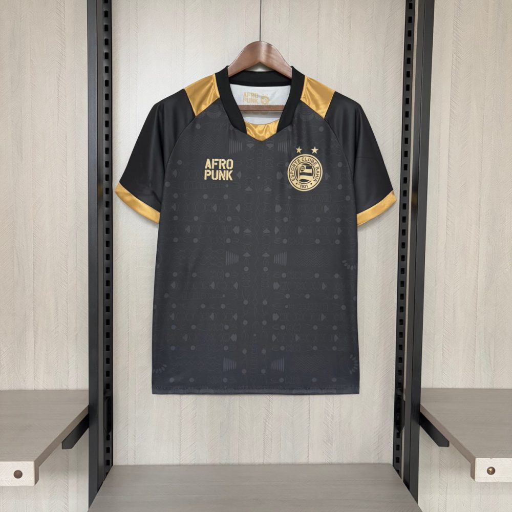 2025/26 Bahia Special Edition Black jersey Fan version