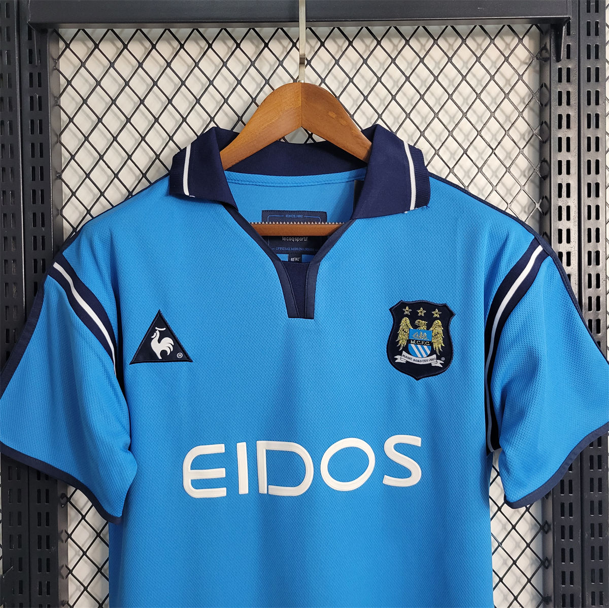 Retro Manchester City 01/02 Home jersey Fan Version