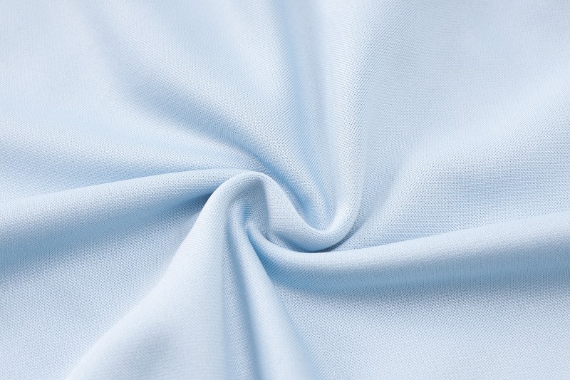 2024 France Sky Blue Long-sleeved half-pull training kit Football team kit