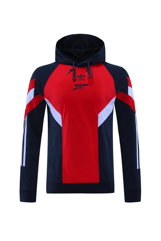 2024 Arsenal Red Hoodie Jacket Kit Set Football Team Shirt Sports Fashion