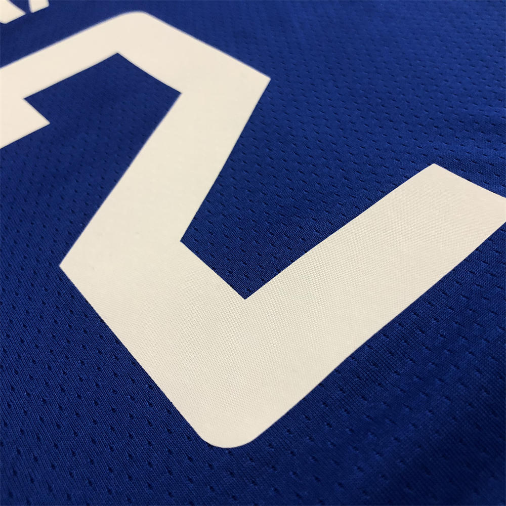 NBA Los Angeles Clippers V-Neck Blue 75th Anniversary Jersey LEONARD#2 S-XXL
