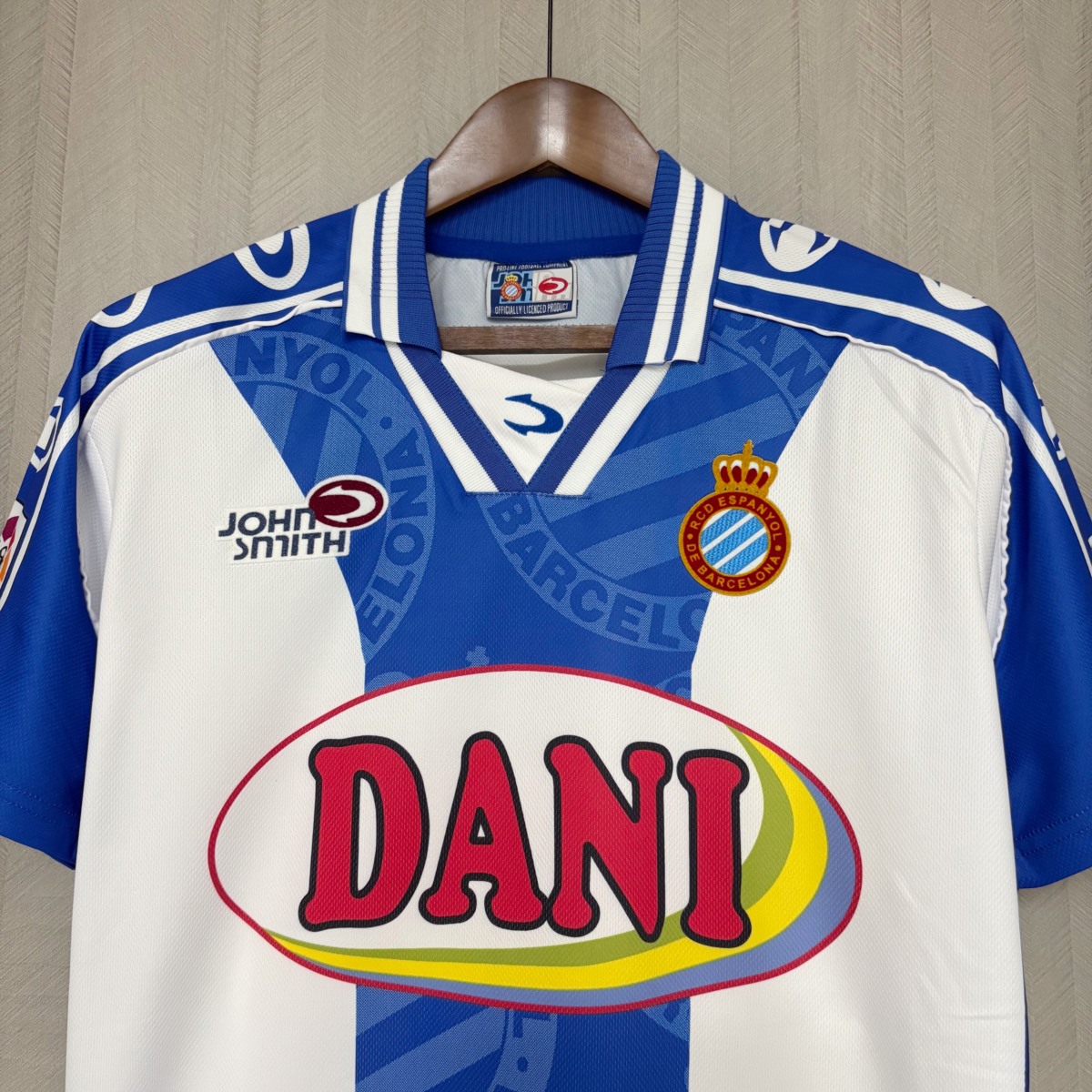 Retro RCD Espanyol 1999/00 Home jersey Fan Version