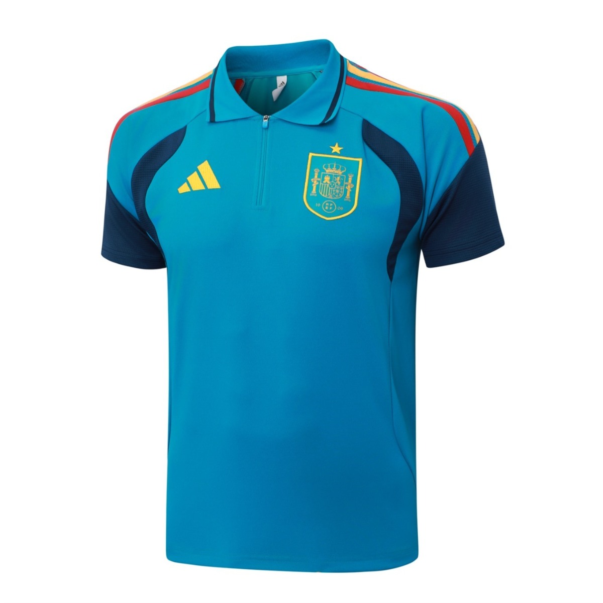 2026 Spain Turquoise Training Set Shirt and Shorts