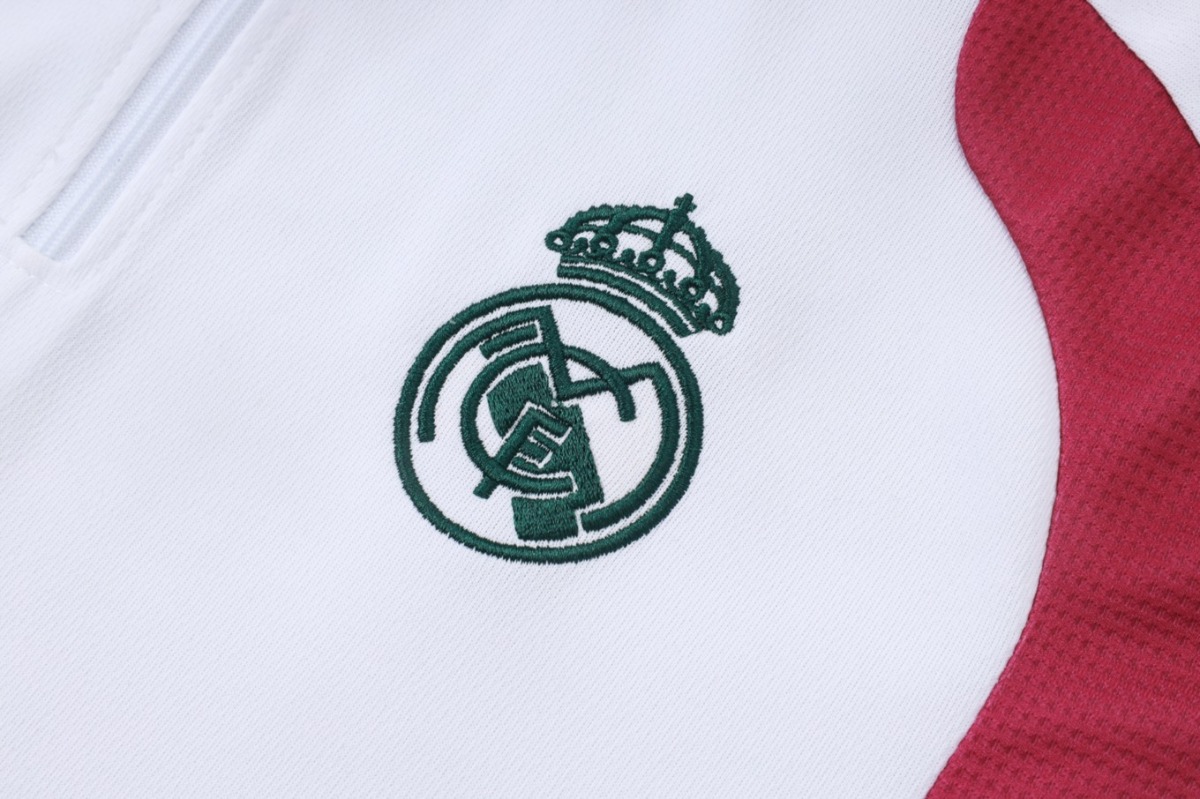2026 Real Madrid White Training Set Shirt and Shorts